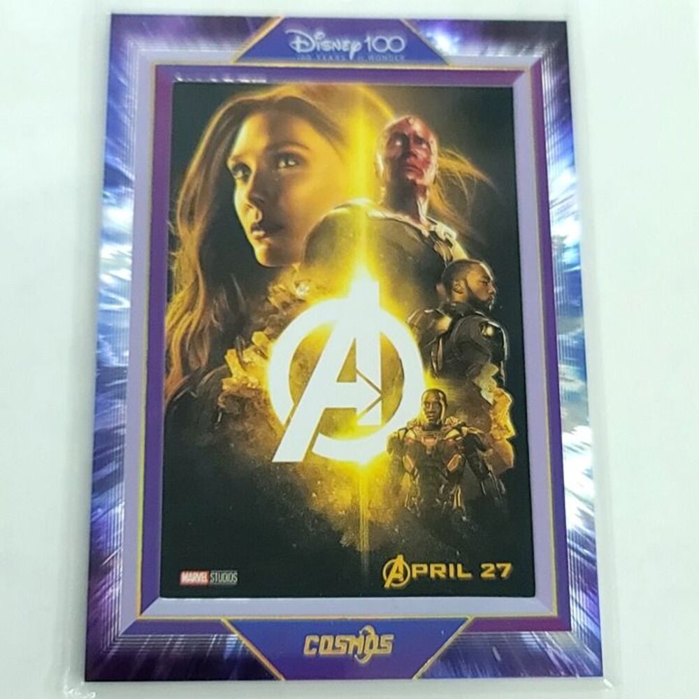 Avengers Infinity War Kakawow Cosmos Disney 100 All Star Movie Poster 125/288